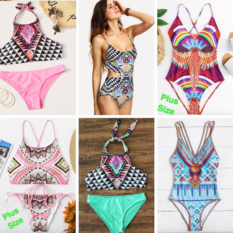 geometric pattern swimsuits are trending this season I can order these, if you want to order one DM me
#swimsuitTrends #swimsuitTrends2019  #fashionista #MoreForLess #fashiontrends2019 #trendyFashion #trendynotspendy #getthelook #lookforless #getthelookforless #plusSizeFashion