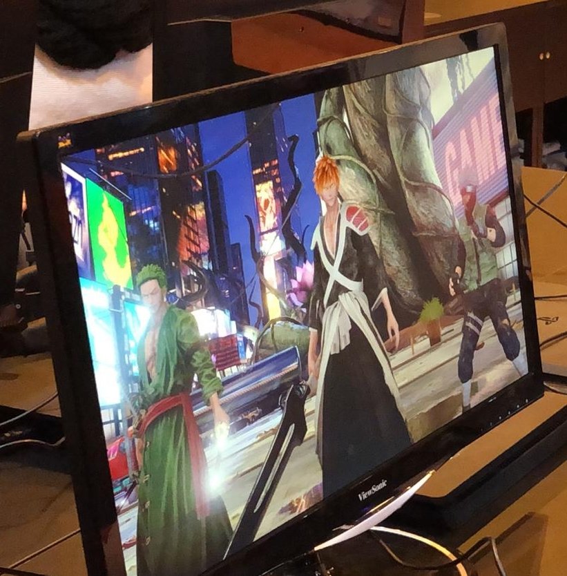 G_Explosion_'s tweet photo. Cómo se ve de bien la lucha... ¡hasta las onomatopeyas se ven! ¡@ViewSonicES en #GamingExplosion en #Mangadrid! https://t.co/eU9ru8SKxu