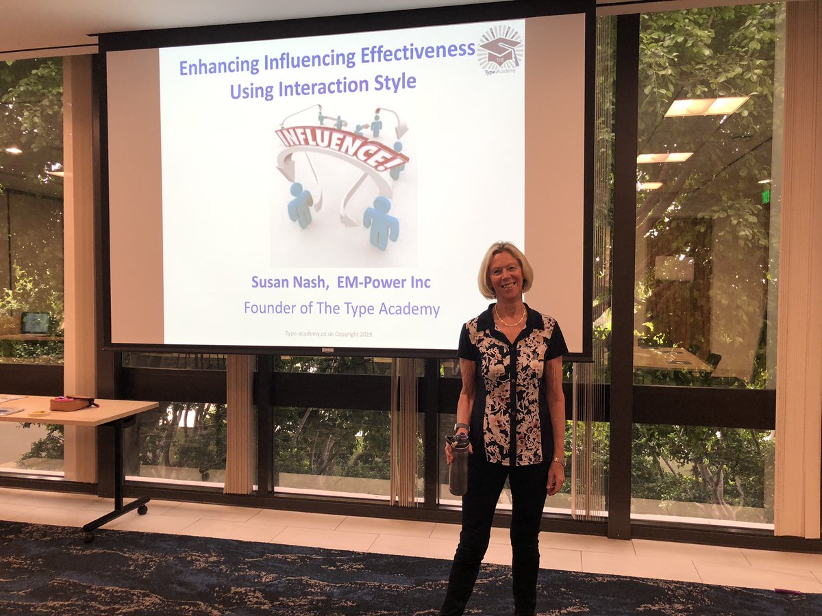 SANDAPT's tweet photo. #SusanNash this morning at @SANDAPT presenting on #MBTI #EnhancingEffectiveness #OrgDev #HR https://t.co/Slhs66OLSr
