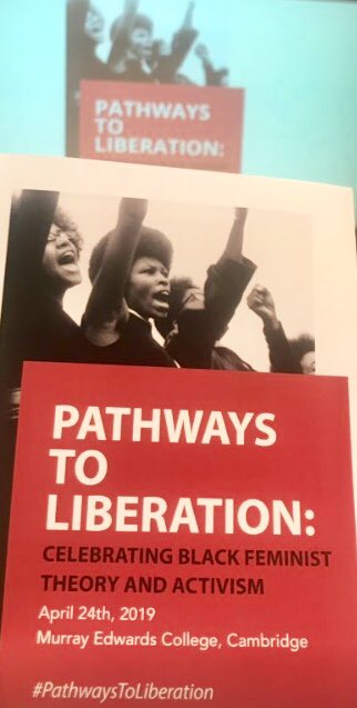 AbeyamiOrtega's tweet image. Still elated, inspired and full of hope after the #PathwaysToLiberation symposium at Cambridge uni @CamSociology, a day of insightful critique + visionary activism +moving beauty after the #AngelaDavis and poet #JackieKay conversation. @SistersUncut a special highlight