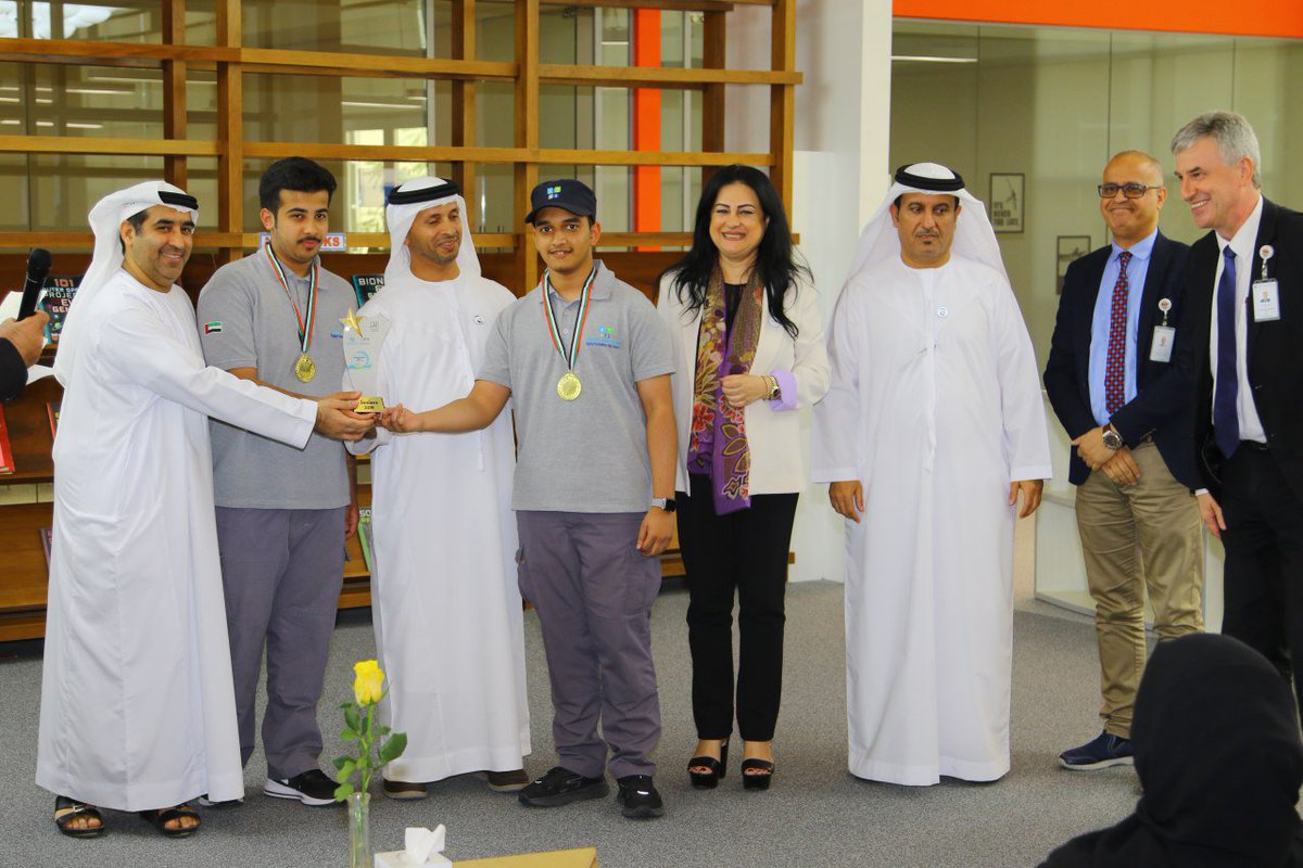 ATHS_AQB_Campus's tweet photo. العقابية تستقبل ما يزيد على 140 مشروعًا من جميع أنحاء الدولة تتنافس للحصول على المركز الأول. https://t.co/DFv8VHReEi