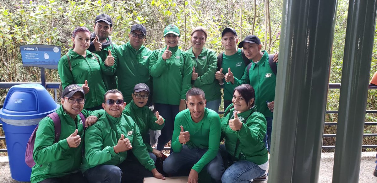 Trymyride's tweet photo. @ServientregaCS presente en la siembra de árboles  #Trymyride en @ParqueArvi 🍃🍃🌲 https://t.co/7eInDCaMtl