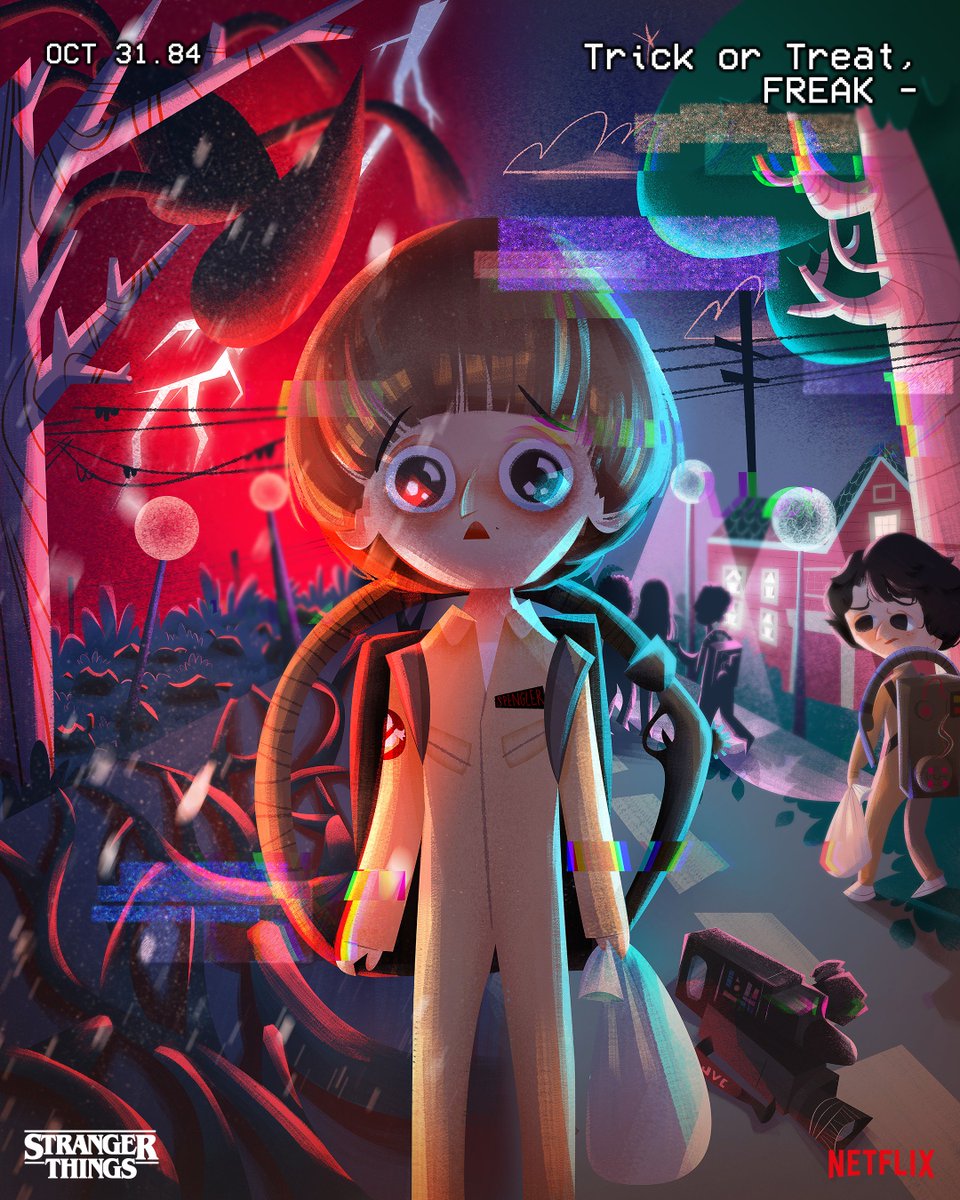 Nothing's gonna go back to the way that it was. 

Trick or Treat, Freak by Lyn-Hui Ong.