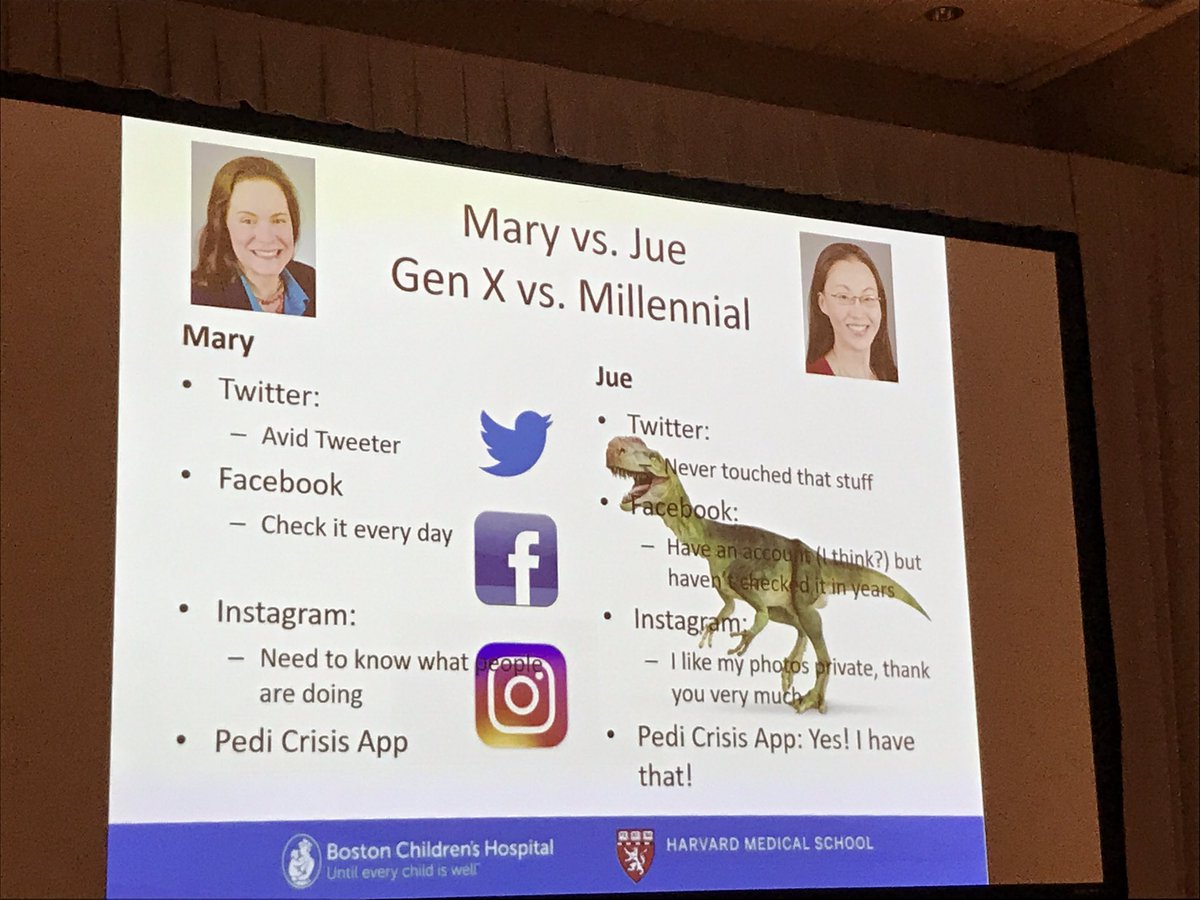 imswimming3's tweet photo. Awesome discussion on inter generational teaching and technology! @MaryLandrigan @drctjones #SEASpring2019 #MedEd https://t.co/dYGiR987D7