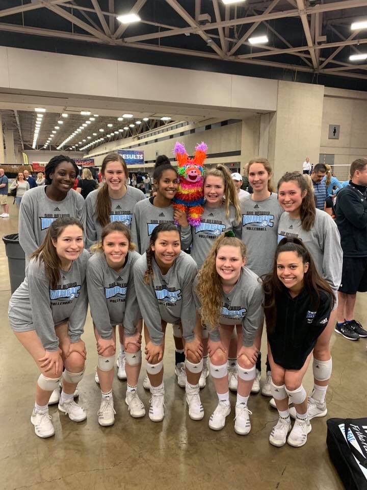 SA Magic's 18 Elite start day one of the 2019 USAV Junior Nationals.  Good Luck to Players, Coaches and Parents!