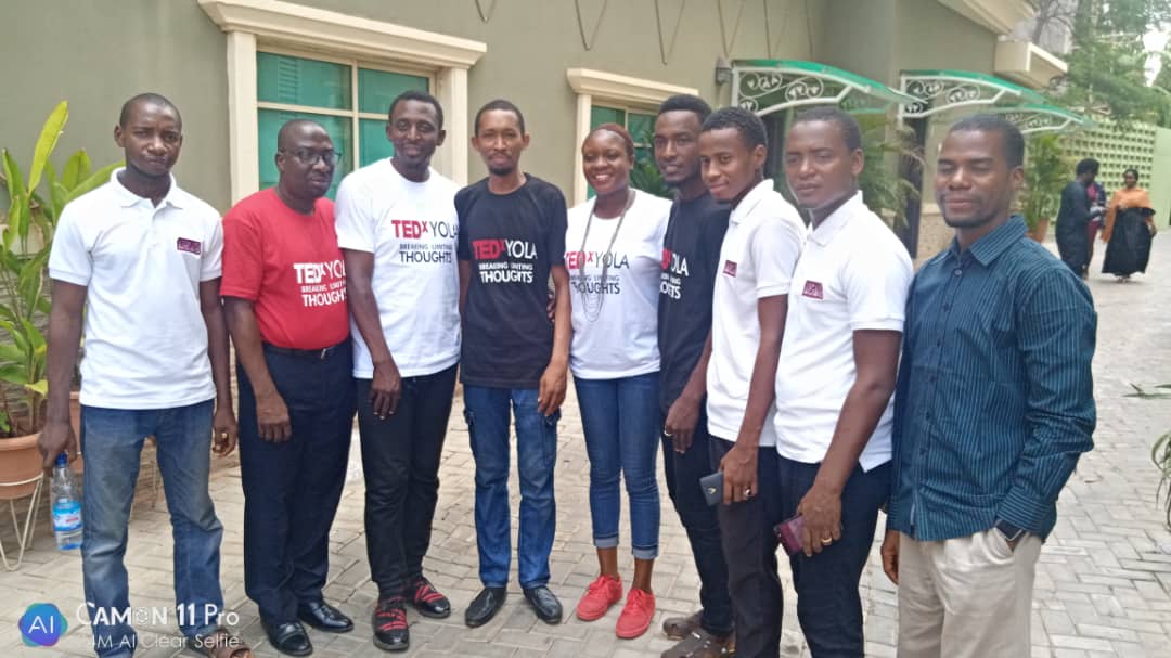 ajisaq's tweet image. AJISAQ Team @TedxYola today. #TedxYola #Tedx #Yolaunleashed @TEDx