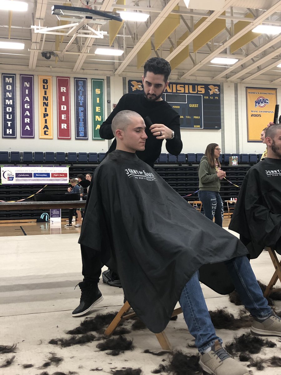 AkpsiC's tweet photo. Relay for life was a huge success! The brothers of AKPsi formed a team and helped fundraise money for cancer research. From Brother Miguel going bald for bucks and Brothers playing music chairs the night was well worth it! https://t.co/P8CN5ciif7