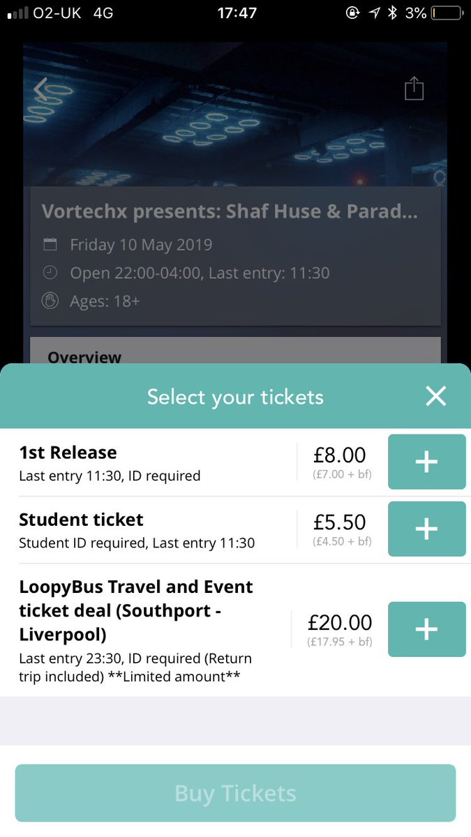 **Student tickets out  now for a limited time only!!** They’re going quick so get yours whilst you can🙌