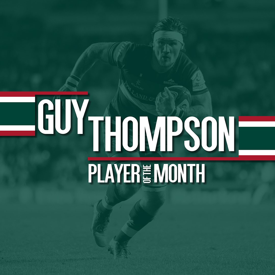 lumbersjeweller's tweet photo. A huge congratulations to Guy Thompson for winning April's Player of the Month award!
Which @LeicesterTigers players will be nominated for next month?
#LumbersJewellers #LeicesterTigers #TigersFamily #PlayeroftheMonth #WinnerWinner #GuyThompson #Rugby #Leicester #Sport https://t.co/xRXdYPL8TP