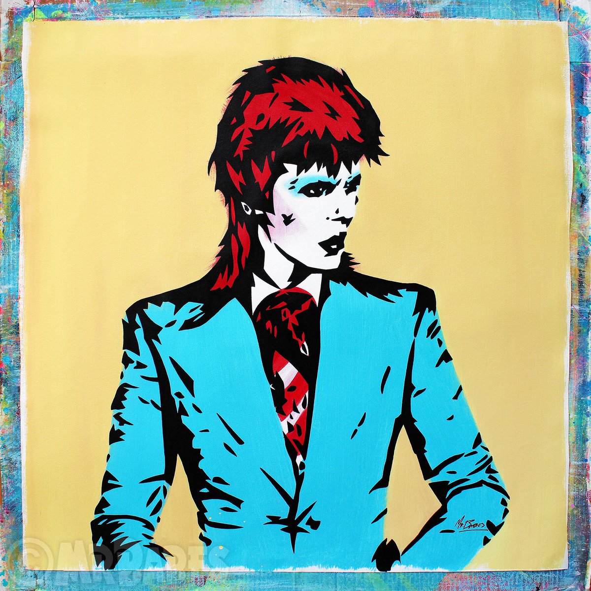 mrbabes's tweet photo. “David Bowie: Life On Mars"
Original 30" x 30" Painting
"BOWIE TO BOWIE: An Exhibition Of Sound & Vision"
Miami, June 1-30, 2019
https://t.co/chRhDy5tzN
#mrbabes #mrbabesart #jameskopp #koppart #davidbowie #bowie #bowieshowie #davidbowieart #bowieart #bowiepainting #lifeonmars https://t.co/gjWNVCw6d0