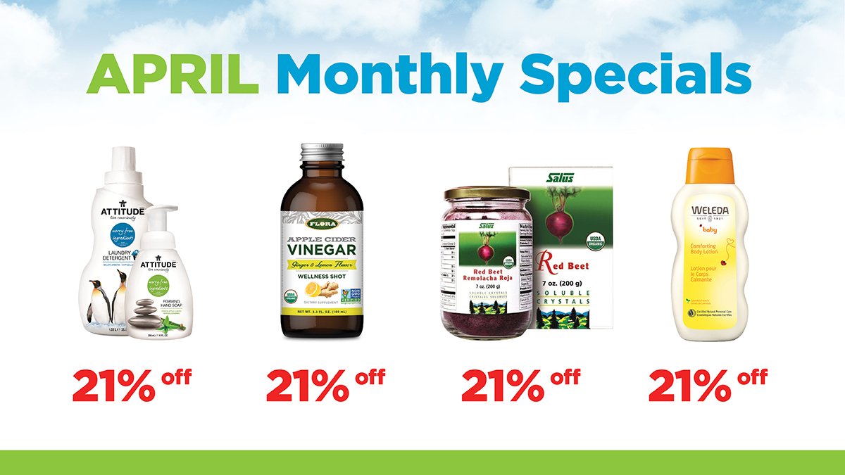 Nature's Source and Nature's Signature APRIL SALE! Come check us out for some great deals this month! #naturessource #naturessignature #toronto #guelph #oakville #ottawa #mississauga #supplements #aprildeals #health #wellness #healthyliving #allnatural #healthysavings