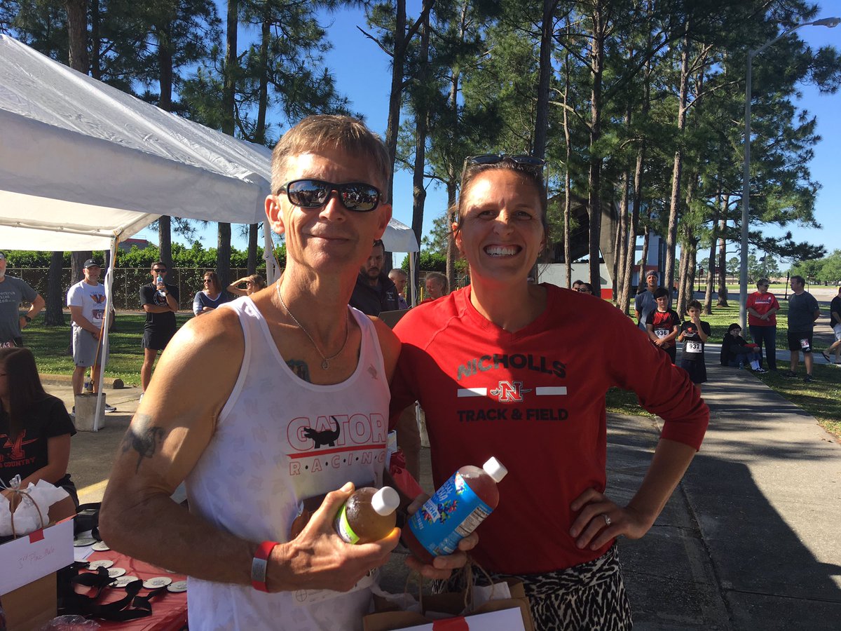 Nicholls_XCTF's tweet photo. Congrats to all the winners in this morningโs #Colonel5k https://t.co/9bZnbwdycW