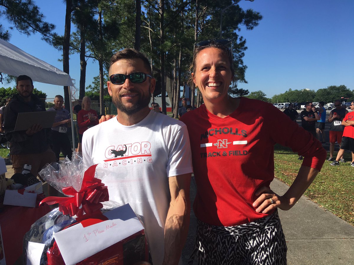 Nicholls_XCTF's tweet photo. Congrats to all the winners in this morningโs #Colonel5k https://t.co/9bZnbwdycW