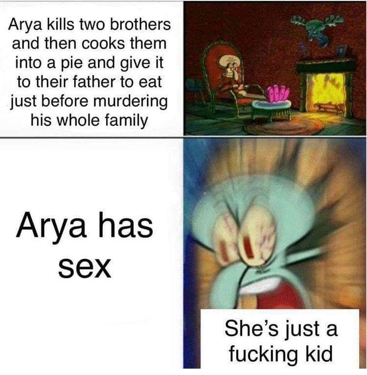 Perfectly described what went on in everyone's mind in Episode 2! #GameOfThrones #GoT #GoTS8 #AryaStark