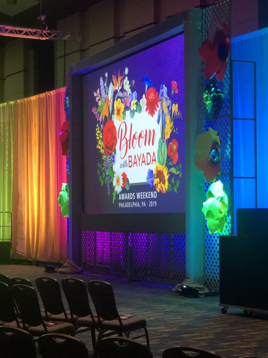 dbayada's tweet photo. Bloom with @BayadaHHC!!!! #AwardsWeekend https://t.co/bOegFBnz78