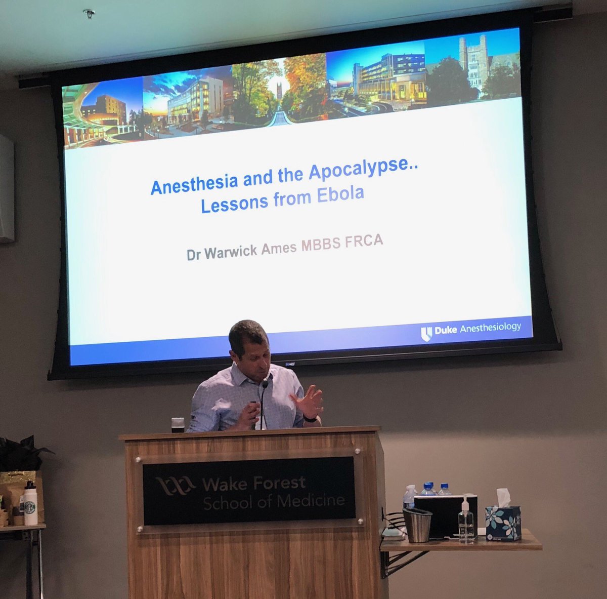 Anesthesia and the acopolyse ⁦<a href="/Duke_Anesthesia/">Duke Anesthesiology</a>⁩ #pedsanes19