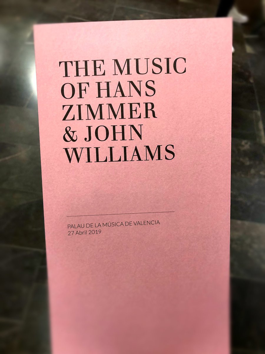 soyconcupiscent's tweet photo. Yo esta tarde reflexiono con buena música. Concierto de los buenos
#HansZimmer #JohnWillliams https://t.co/jh1uOUc8LT