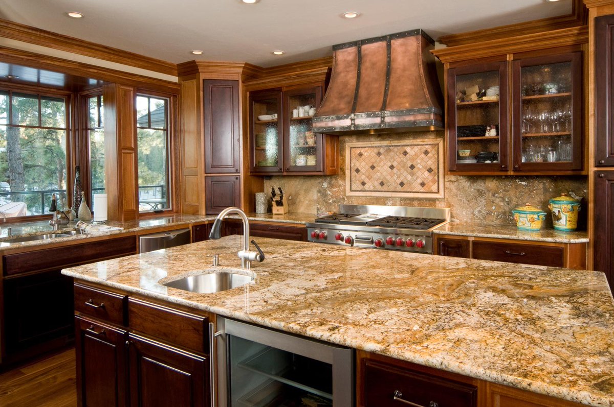 GiadaSurfaces's tweet photo. Rich, Dark, Oak! Our #kitchenoftheday is decided...🥇😍 #breathtaking #granite #countertops #kitchendesign https://t.co/0pZ0pK7IQg