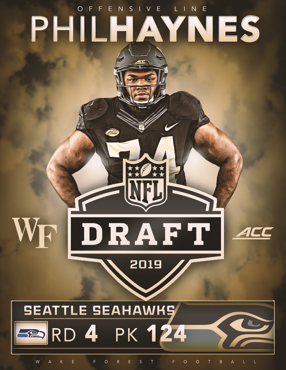 WF_FBRecruiting's tweet photo. Phil Haynes is a Seahawk!

#ProDeacs 🎩 https://t.co/8PEfpKu7MF