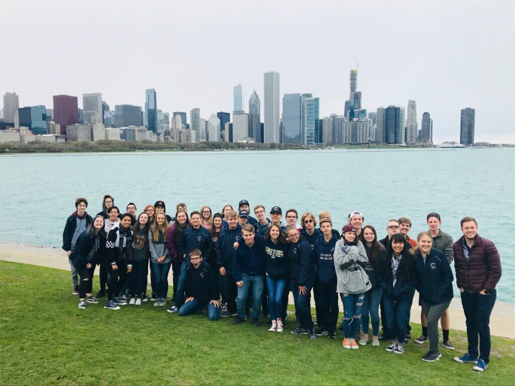 Hi from Chicago!! #CasteelBandTour2019 <a href="/ChandlerUnified/">Chandler Unified School District</a>