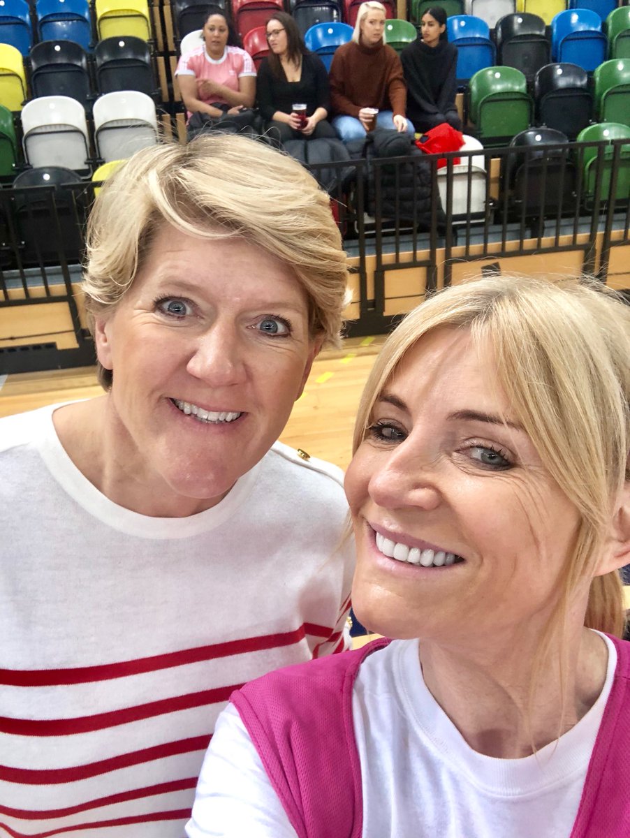 missmcollins's tweet image. Great day playing netball and meeting the legend that is ⁦@clarebalding⁩  for ⁦@shoot4pink⁩ ⁦@pinkribbonfound⁩ ⁦@CopperBoxArena⁩