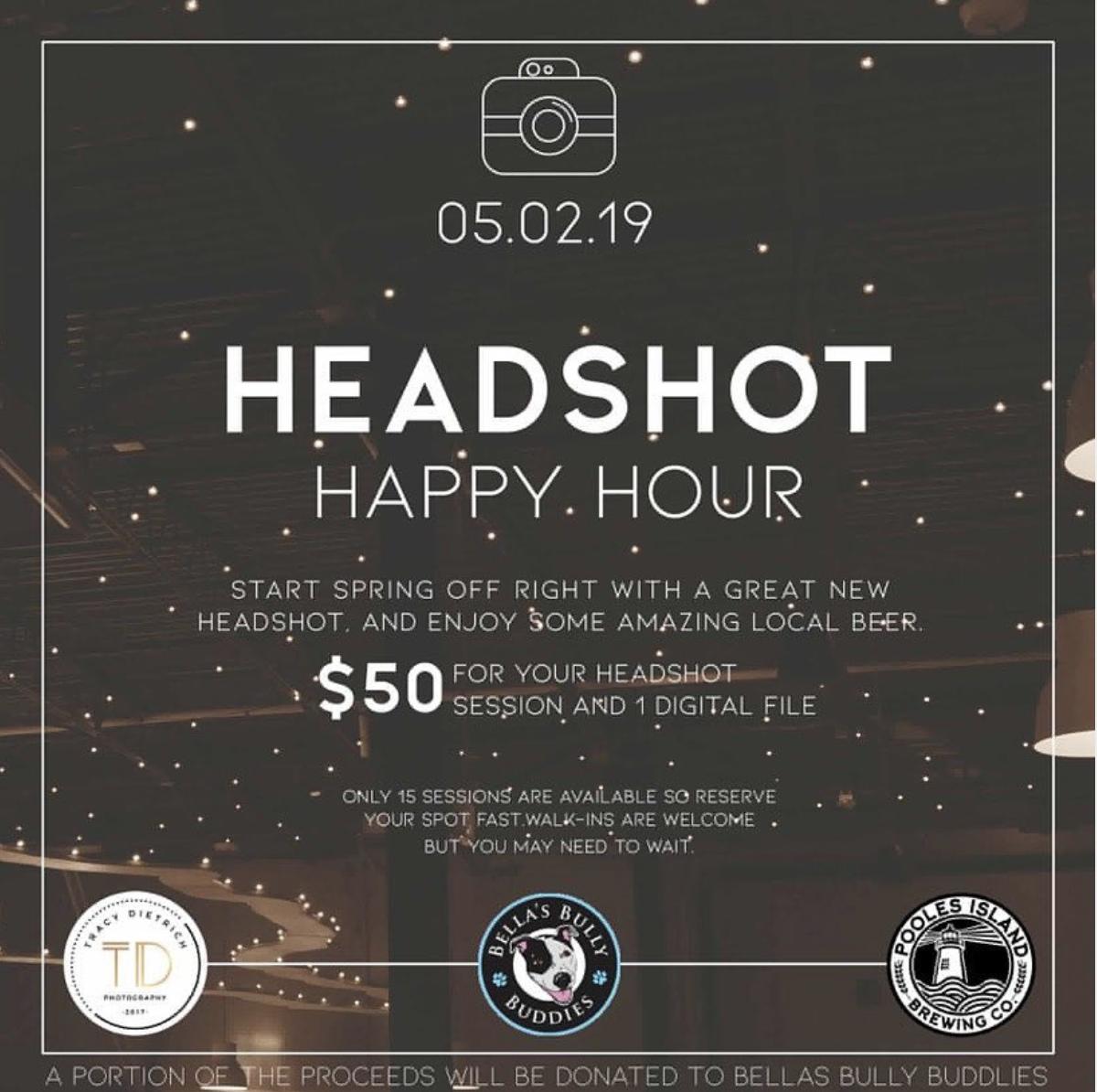 This Thursday don't miss this amazing opportunity $50 Headshots...whaaaat?!?!?!? oh and great beer...