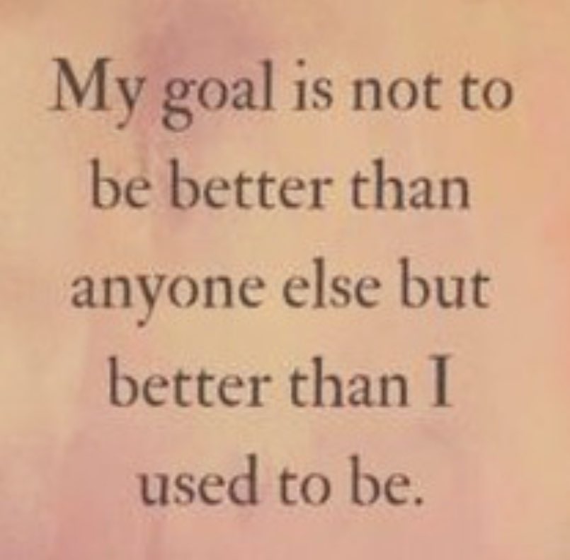 carlaacarlson's tweet photo. My goal is not to be better than anyone else but better than I used to be. #Goals #BeNetter #CarlaTexRealtor #ThinkBIGSundayWithMarsha https://t.co/KvfKioEBMc