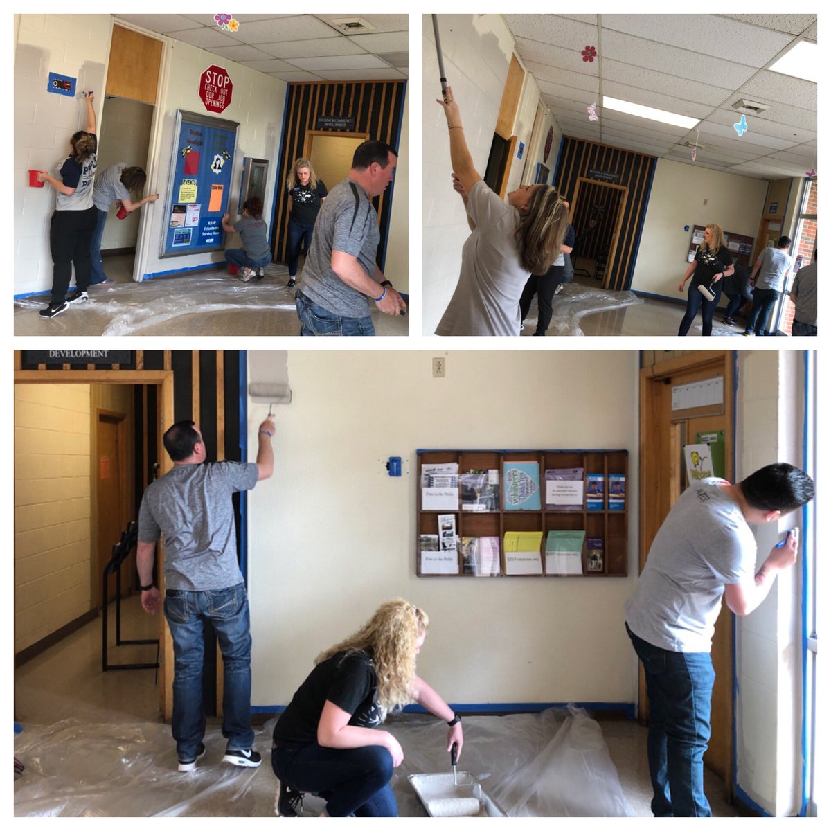 CoL_Gov's tweet photo. United Way’s Day of Caring 2019 resulted in fresh paint jobs at the Owens Center, 38th Street Skatepark and restrooms at Elmer Thomas Park! Special thanks to all volunteers! #CoL #UWSWOK #LawtonProud #DayOfCaring https://t.co/zS2YnYlNjA