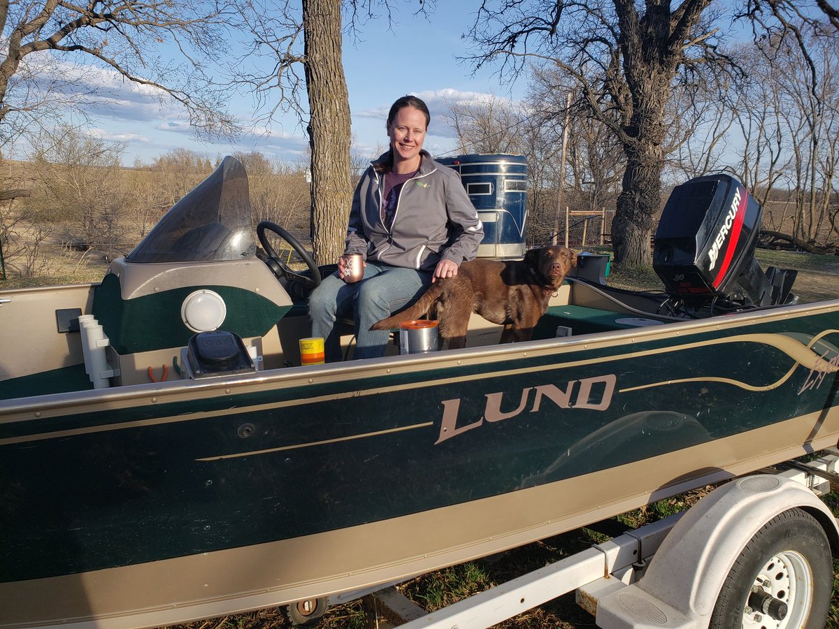 dropshotbob's tweet photo. Bought a boat, time for her maiden voyage #Woofda https://t.co/EyoRR9okZT