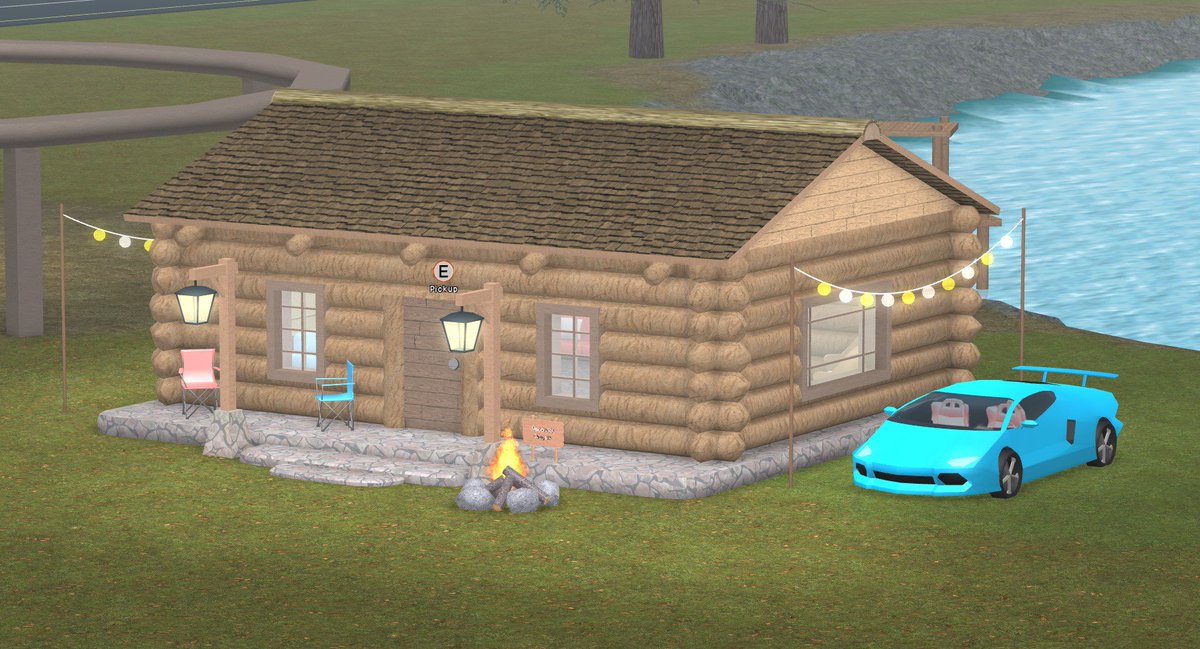 Simon On Twitter Prototyping Some Log Cabins For - roblox backpacking beta twitter codes