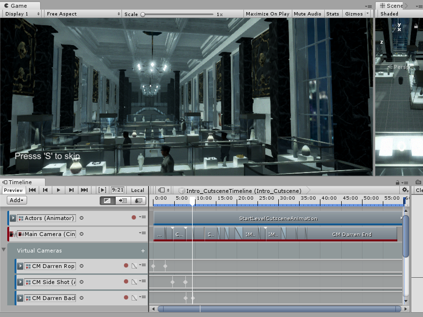 kimia_azizi's tweet photo. I'm working with Cinematography in Unity which introduces to us Unity's #Timeline &amp; #Cinemachine tools and how to use them to create amazing #cutscenes in video games.

#afghangirlscode
@CodeToInspire 
@unity3d 
@GIBiz 
@gamasutra 
@GDC_Europe https://t.co/oKnjrsYcle