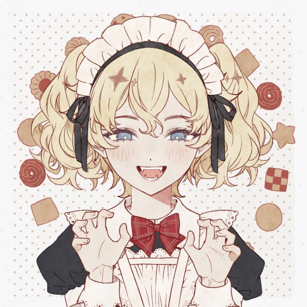 「Picrewの「レトロ風メイドメーカー」でつくったよ!  #Picrew #レト」|ゆ〜のイラスト