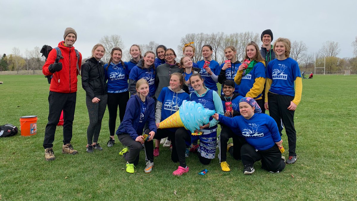 Taking home the prize of team-wide ice cream from <a href="/CupandConewbl/">Cup and Cone</a> for bringing the largest donation for the <a href="/WBLfoodshelf/">WBL food shelf</a> in the women’s division is.. <a href="/wo_manateegirls/">Wo-Manatee Ultimate</a>!