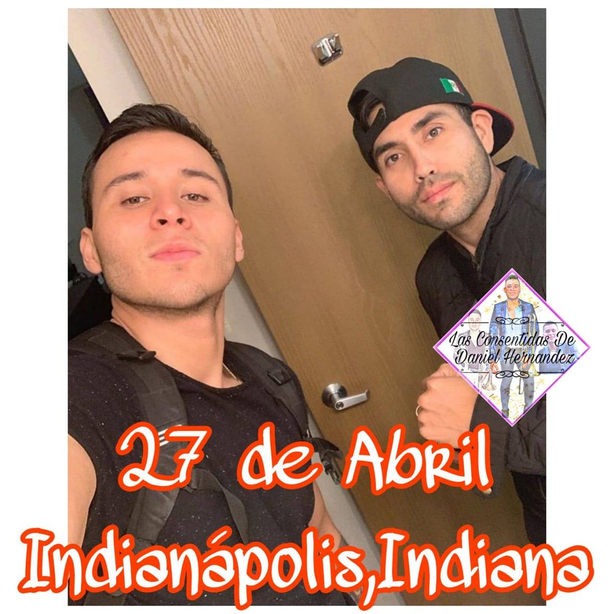 Lau_Abl's tweet photo. Hoy ‼ 2⃣ 7⃣ de Abril 
Llega desde el bello Mazatlan,Sinaloa 🌴🌞 Banda LOS RECODITOS a 👉🏻 INDIANAPOLIS,INDIANA👈🏻 para hacerte cantar y bailar con cada uno de sus exitos. 🎤¡No te lo puedes perder!
@bandarecoditosoficial
@BANDARECODITOSS 
@ConsentidasDani 💕
@RecoditosPROMO https://t.co/4g466ndr59