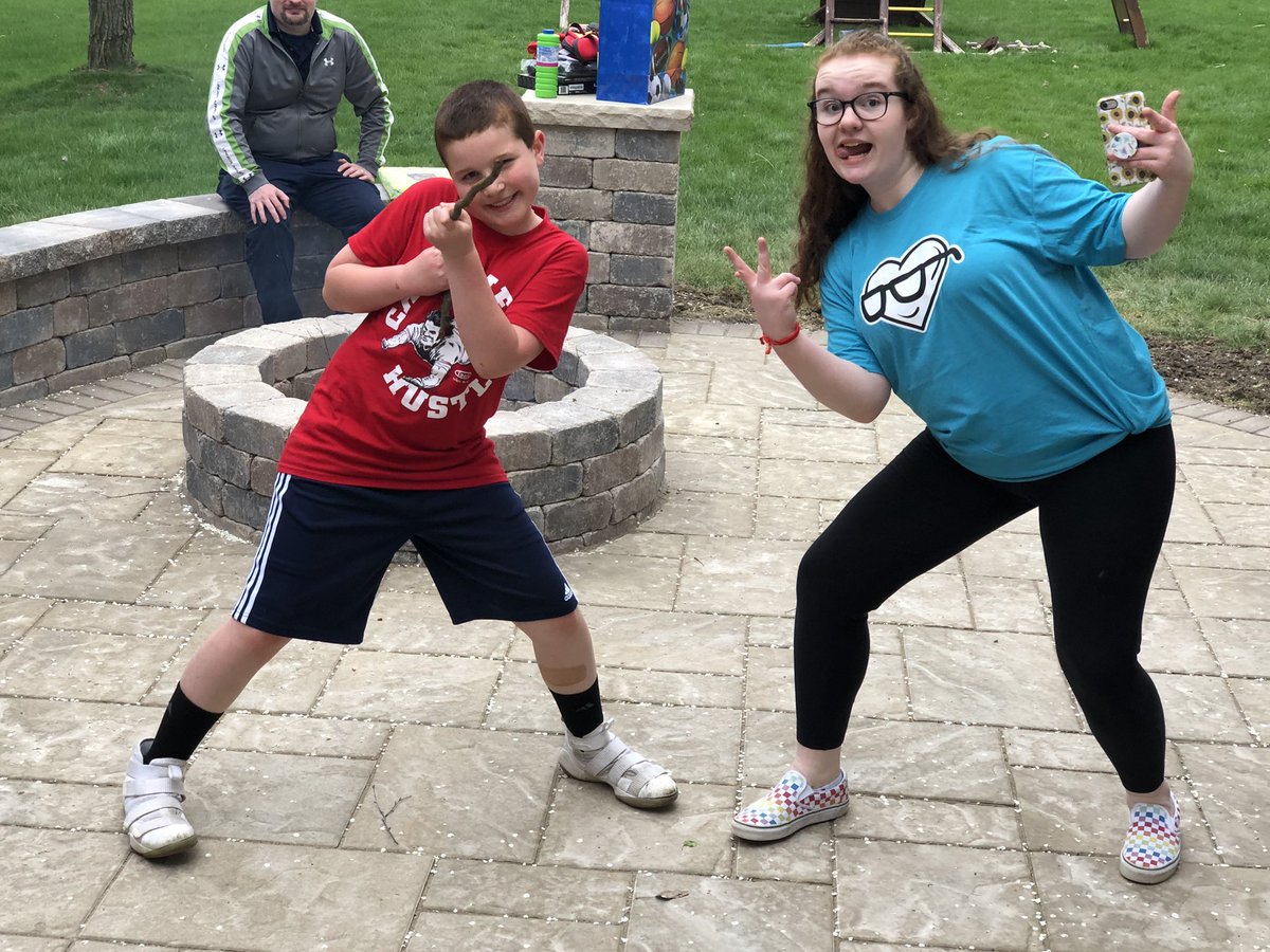 Fun at Charlie’s 10th birthday party 😂
