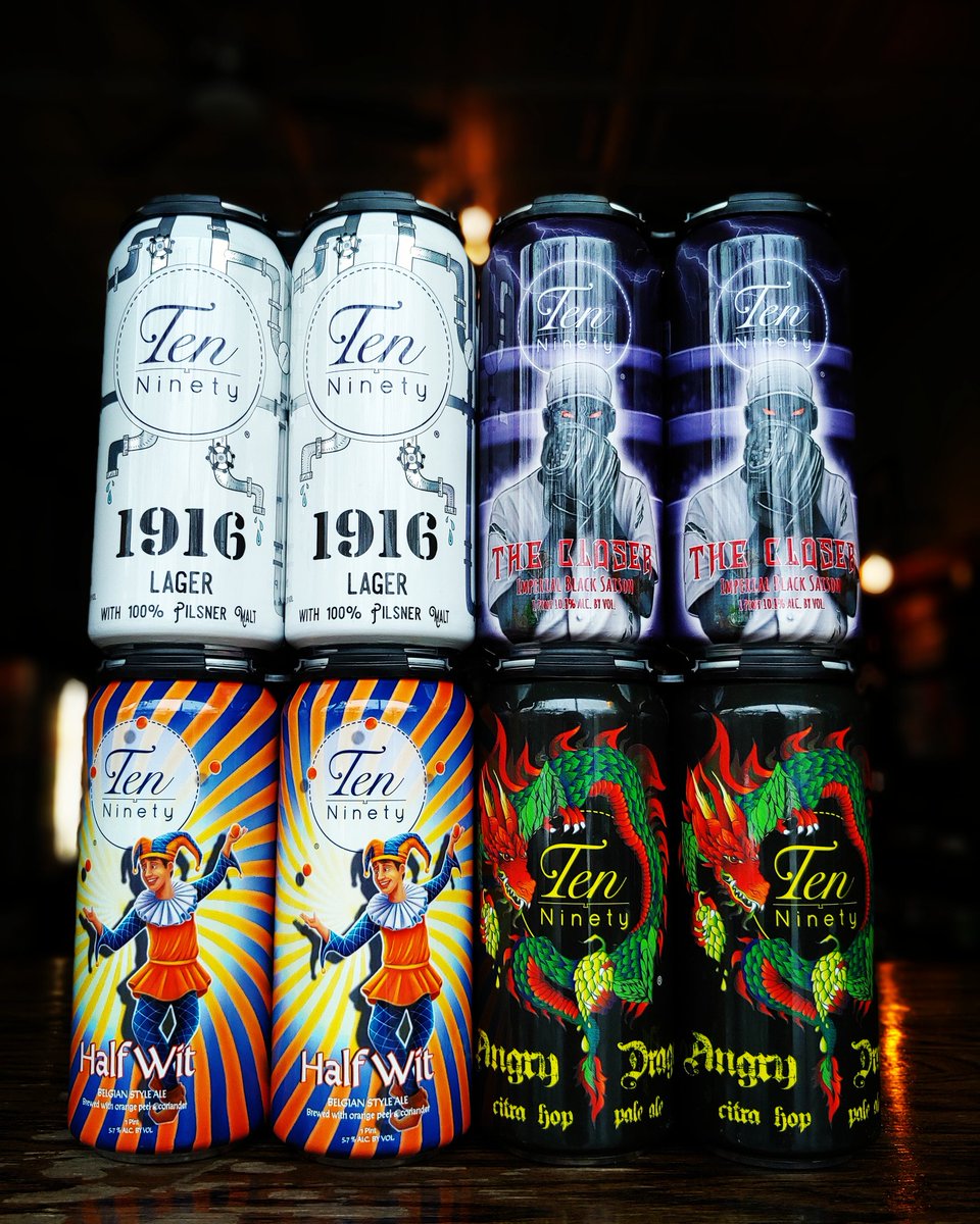 Saturday Beer Tasting lineup! <a href="/Ten90Brewing/">Ten Ninety Brewing</a> will be here pouring from 4-6pm today! #tastefoodandwine #craftbeer #beertasting #Chicago #rogerspark