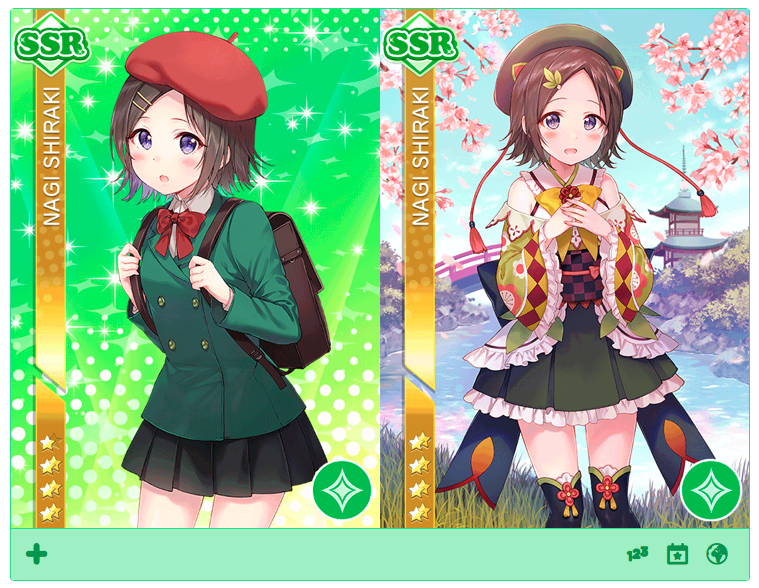 🗺️ Event SSR Shiraki Nagi is a Pure Timer Charm card