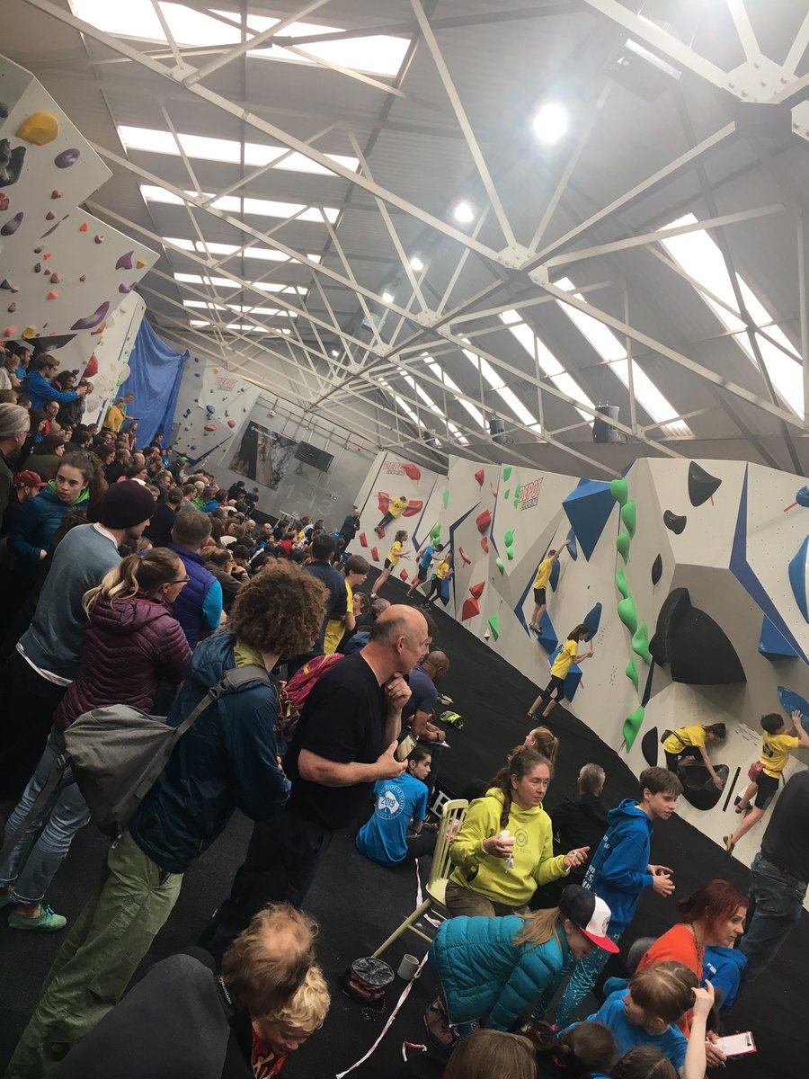 YCS Grand Final <a href="/depotsheffield/">depotsheffield</a> 
Such a great atmosphere! 
<a href="/Petzl/">Petzl</a> <a href="/OfficialPsychi/">Psychi</a> 
#gbclimbing #competition #nextgeneration #strong