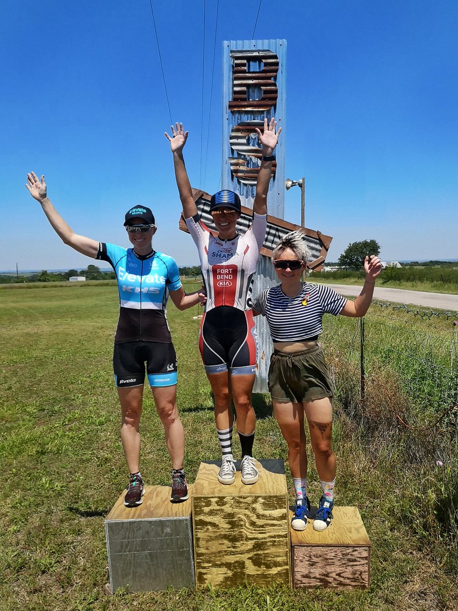 Third for me today in Seguin, Texas, in the 1/2/3 womens race
<a href="/PedalPotential/">Pedal Potential</a>