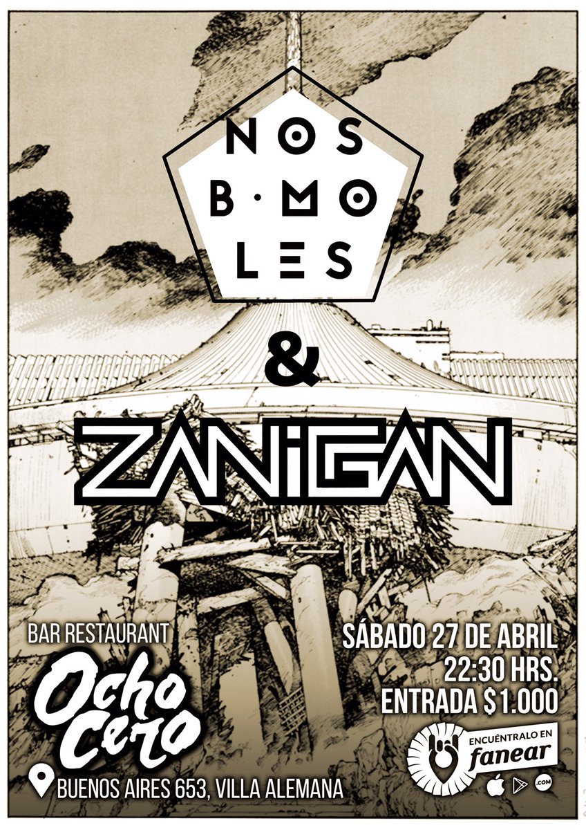 buenos dias buenas tardes!
LLEGÓ EL GRAN DÍA
a partir de las 22:30 junto a los bacanes de <a href="/ZaniganBanda/">ZΛNIGΛN</a> a $1.000 pesos, NO TE LO PIERDAS!!!
#NosBemoles #VillaAlemana #musica #autor #compositor #bass #bajo #guitar #guitarra #piano #keyboard #bateria #drums