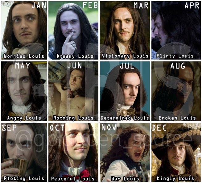 gblagden_source's tweet photo. Let us entertain you ! Your birth month reveals the Louis of your life ๐๐ Whatโs yours ?? #ShareAndRT #GeorgeBlagden #Versailles https://t.co/AFFdjqPCDM