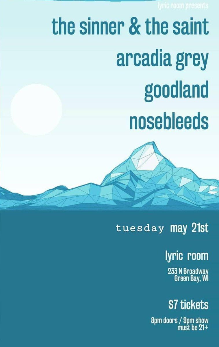 YO YO YO if you're 21+ and wanna see a show May 21st we got you covered gotDAMN