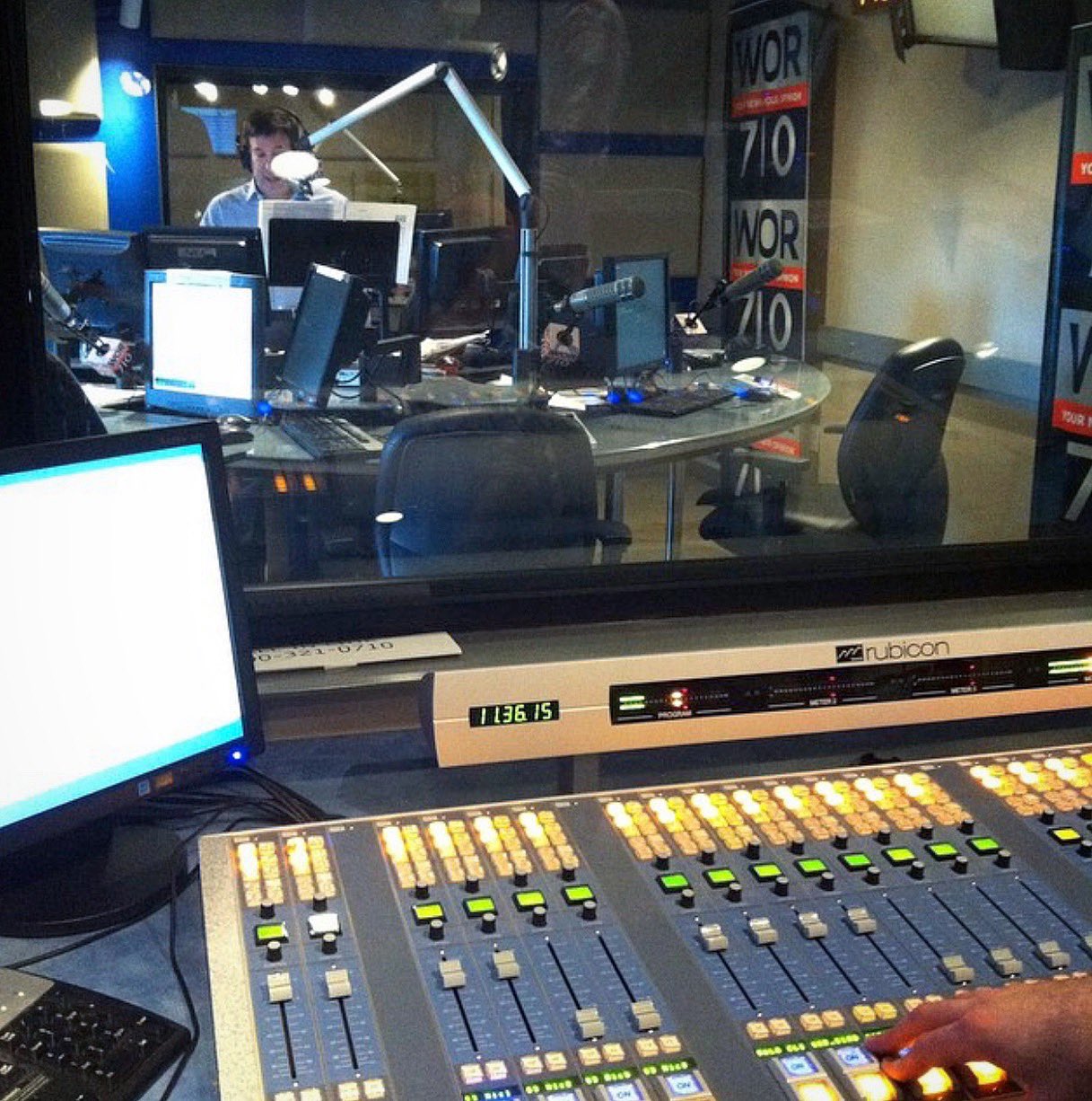MARK SIMONE on Twitter: "The view of my show from the control room ...