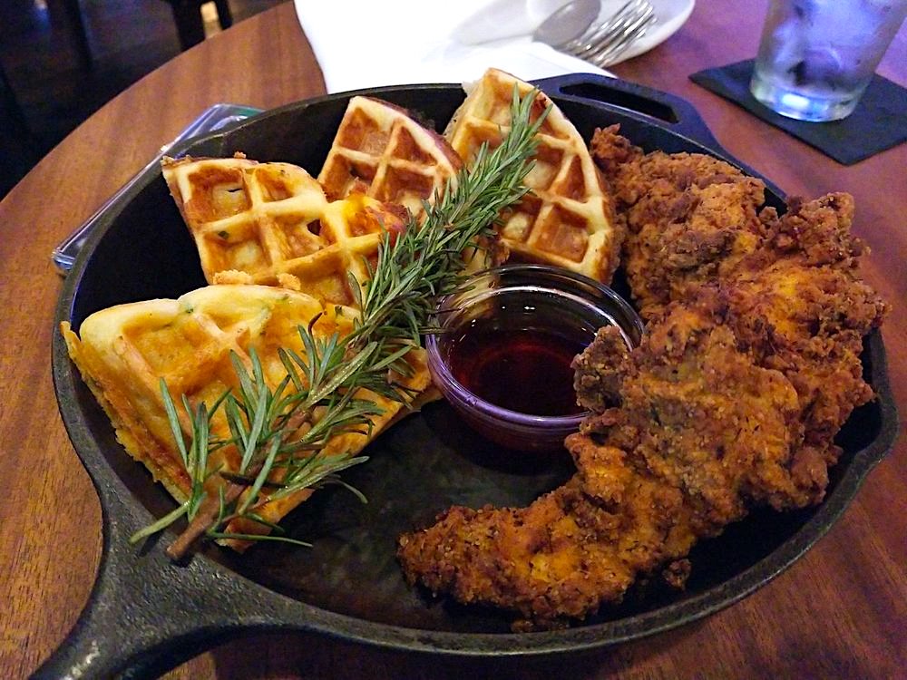 localkitchentav's tweet photo. The glorious combo of salty fried bird and maple-drenched waffle is waiting for you. https://t.co/yb6uvwah8Y