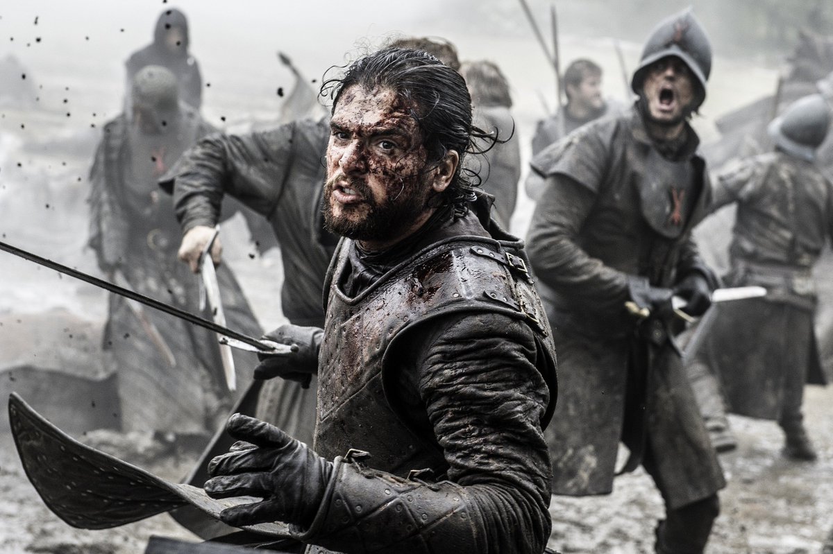 #GameofThrones S8 E3's the Battle of Winterfell took 55 nights just to film the fight scenes ⚔️

The previous record was for ‘Battle of the Bastards’ which took 25 days to film 

#GoT