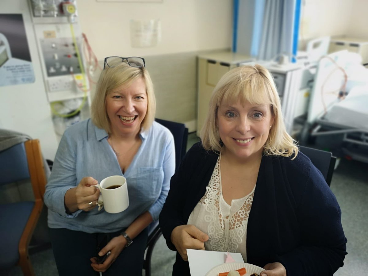 KirsteenGuthrie's tweet photo. An end of an era occurred within NHS Borders Maternity Unit yesterday.  After 31 years service Carol Ann Brown, has decided to change her career.  We wish Carol all the best.  @sarahjhoran @carolann8988 @NickyBerryNHS @clairegrieve1 @LunnGill https://t.co/0aC7oQsBXw