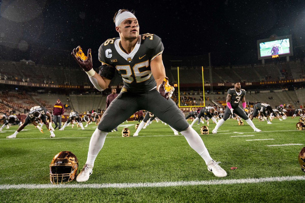 Retweet to congratulate former #Gophers linebacker Blake Cashman for being selected in the fifth round of the NFL Draft by the New York Jets!