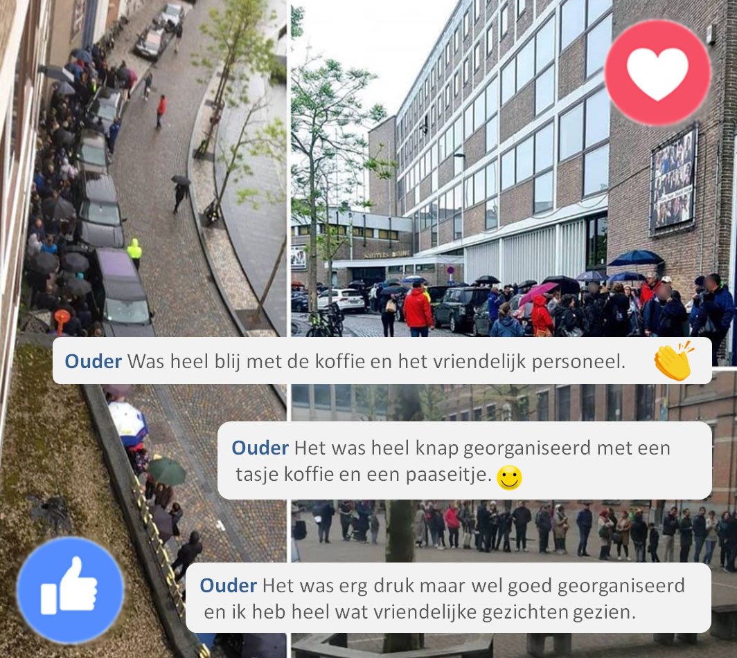 Wij kijken tevreden terug op een drukke, gezellige inschrijvingsdag 🙂