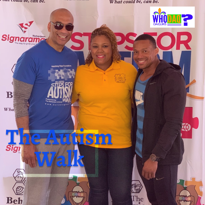 DaiquiriShoppe's tweet photo. Today we took steps for autism.  Supporting a worthy cause for a wonderful organization. Another great job Hatching Hope Foundation! 
Follow DeMarcus @flrshfit for fitness tip and techniques 
@HHF #autism #autismwalk2019  #thedaiquirishoppe https://t.co/nRIwNkNDfI