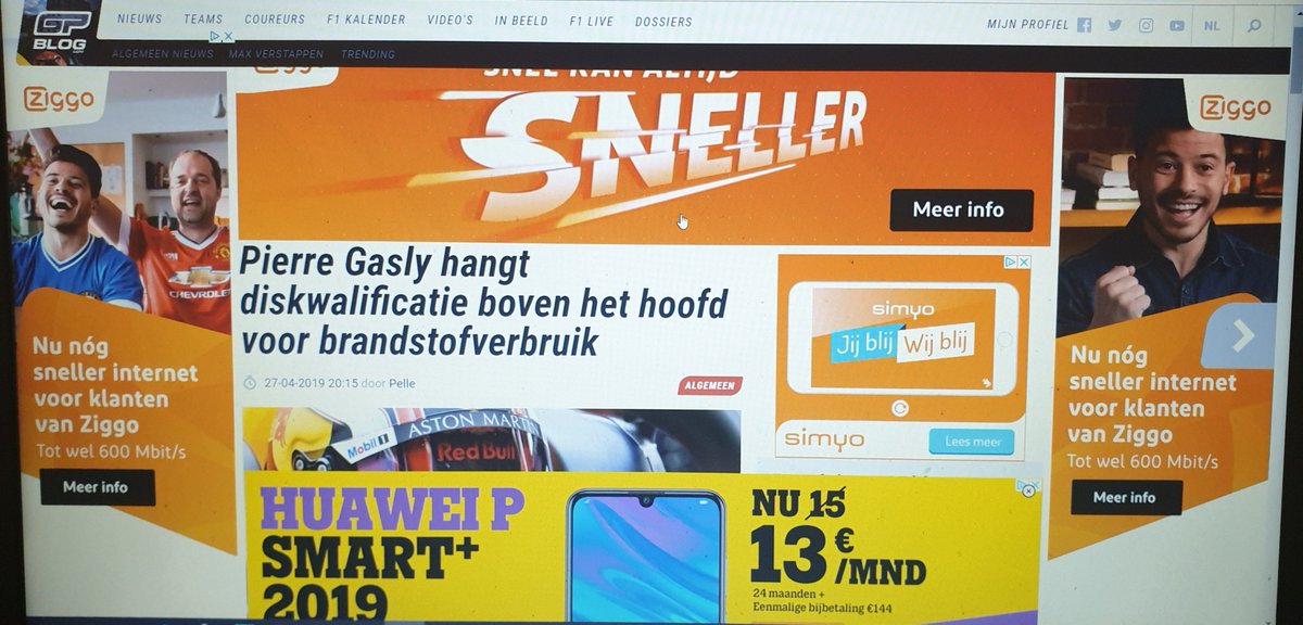 MrTonale00's tweet image. @GPblog_NL 

Misschien moeten jullie in het midden van het scherm ook nog wat reclame plaatsen 👍

Leuke informative website maar je kunt ook vreselijk irritant overdrijven met je reclames😏

#gpblog #MaxVerstappen #AzerbaijanGP